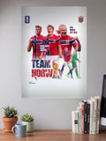 Golden Generation | Norway National Team | Football Poster