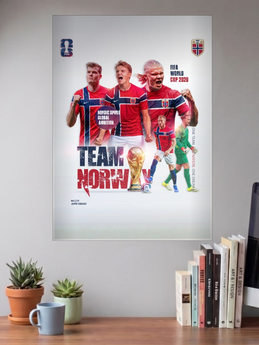 Golden Generation | Norway National Team | Football Poster