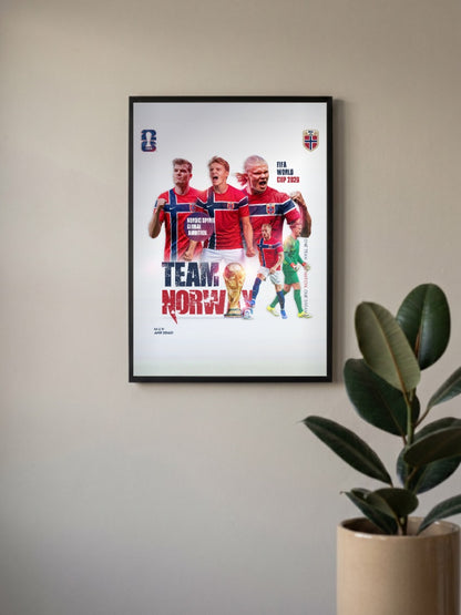 Golden Generation | Norway National Team | Football Poster