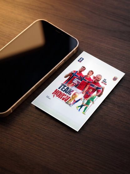Golden Generation | Norway National Team | Football Poster