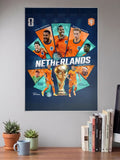 Matchday Kings | Netherlands National Team | Football Poster