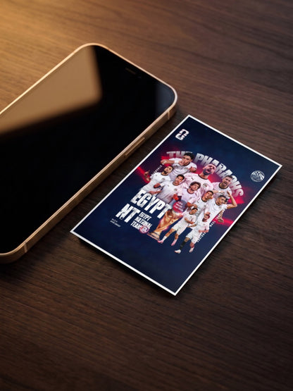 Pride of the Nation | Egypt National Team | Football Poster