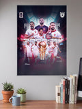 Glory Chasers | Jordan National Team | Football Poster