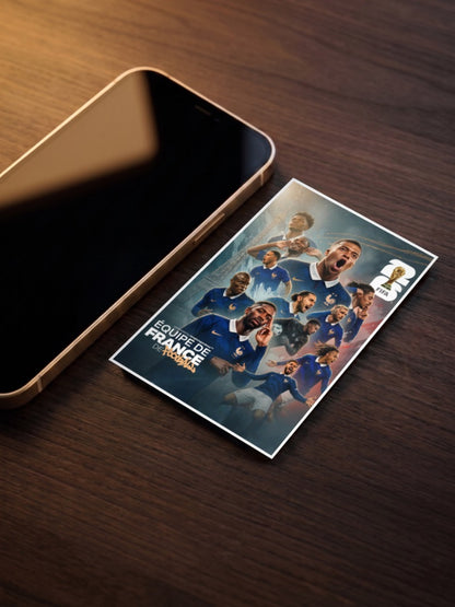 Kings of the Pitch | France National Team 2022 | Football Poster