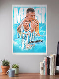 Champion Spirit | Lionel Messi | Football Poster