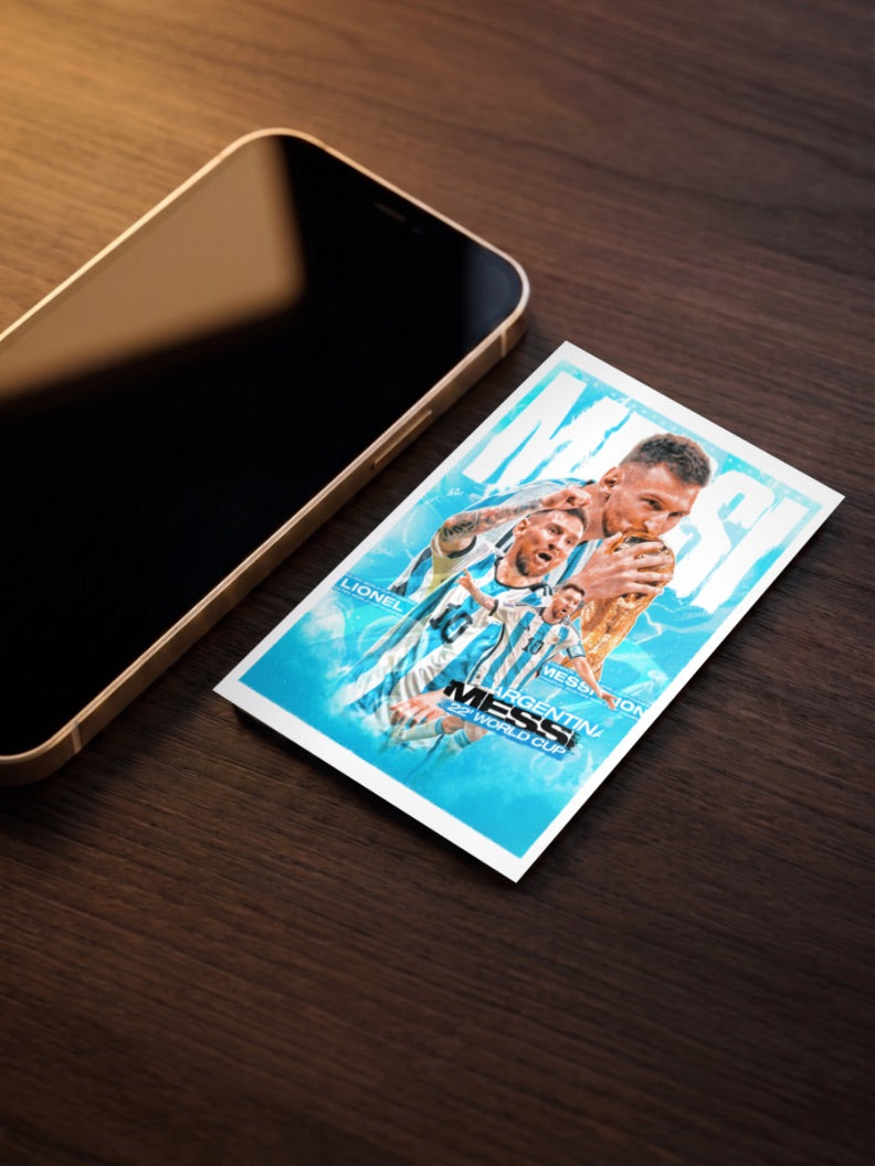 Champion Spirit | Lionel Messi | Football Poster