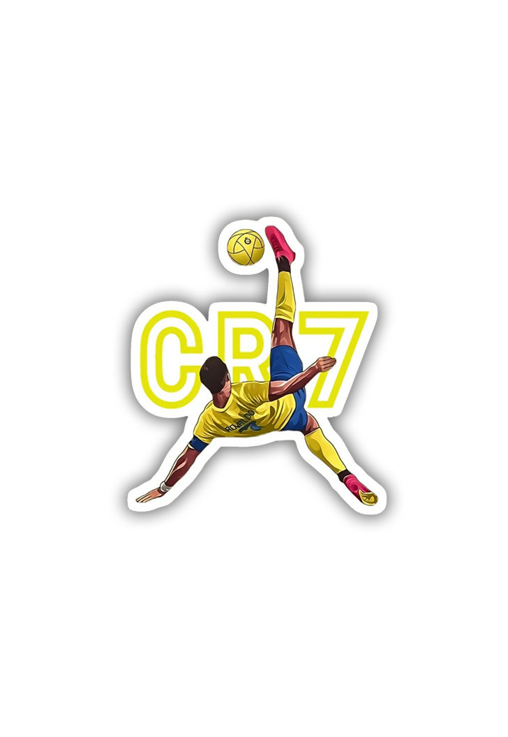 Ronaldo's Airborne Strike Sticker