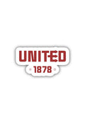 United 1878 Legacy Sticker