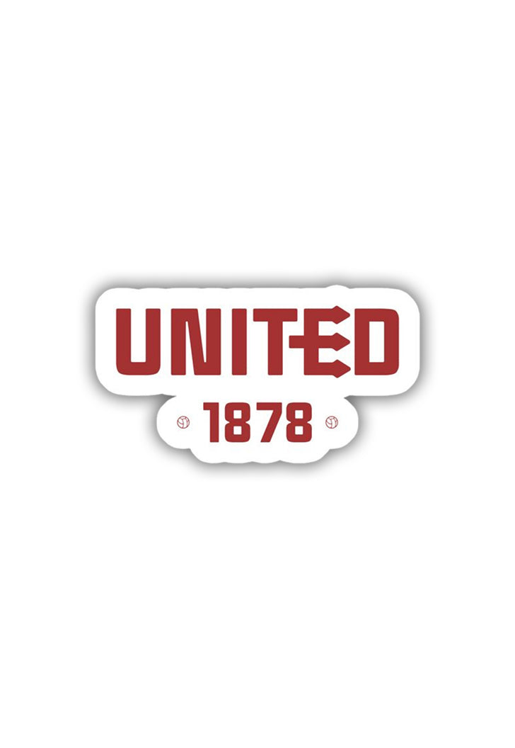 United 1878 Legacy Sticker