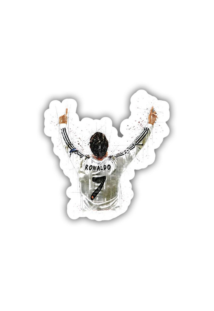 Ronaldo Real Madrid Sticker