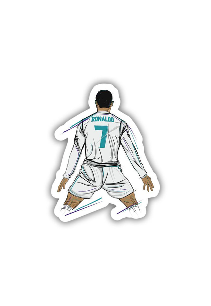 Ronaldo Tee - 7 Sticker