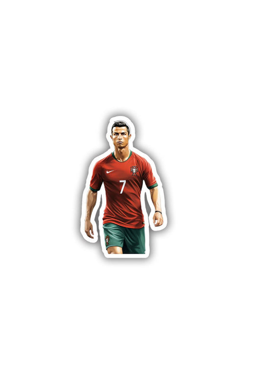 Cristiano Ronaldo Art Sticker