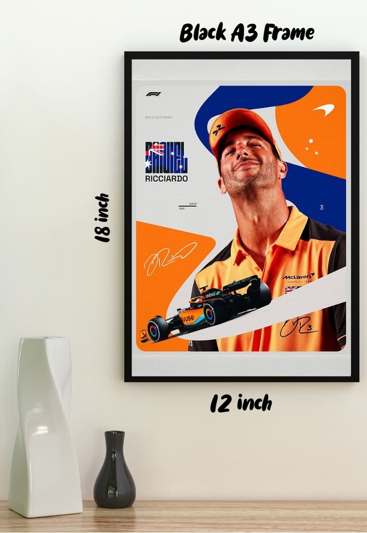 McLaren : Daniel Ricciardo Poster