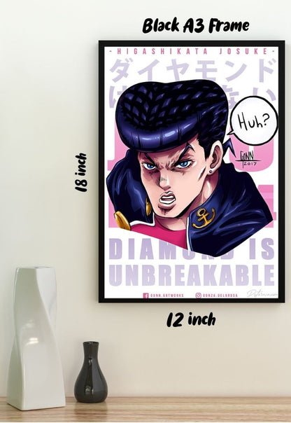 Josuke Diamond is Unbreakable Poster