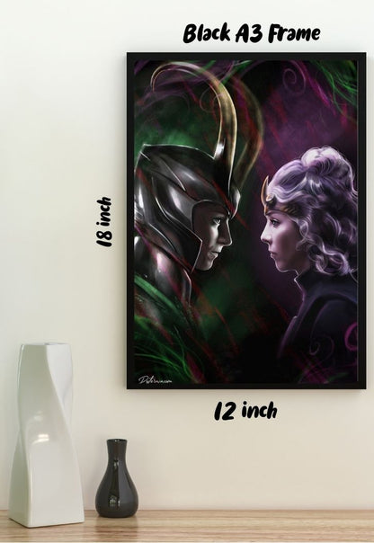 Loki and Sylvie Poster