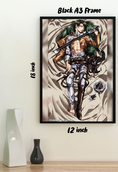 Captain Levi Ackerman Poster