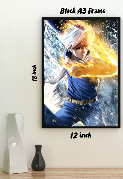 Shoto Todoroki Poster