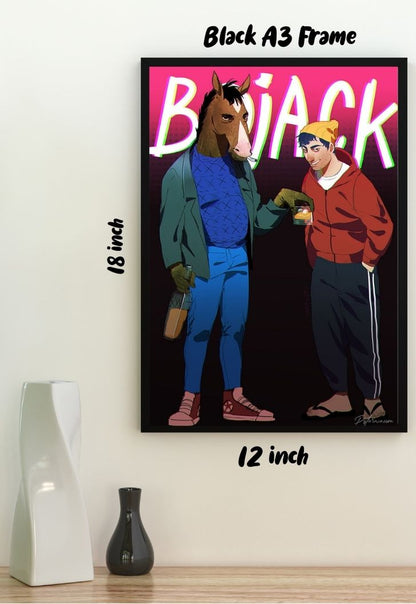 Bojack and Todd Poster