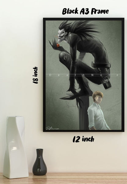 Light and Ryuk Poster