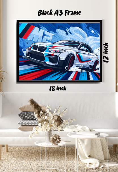 BMW M2 Car Poster