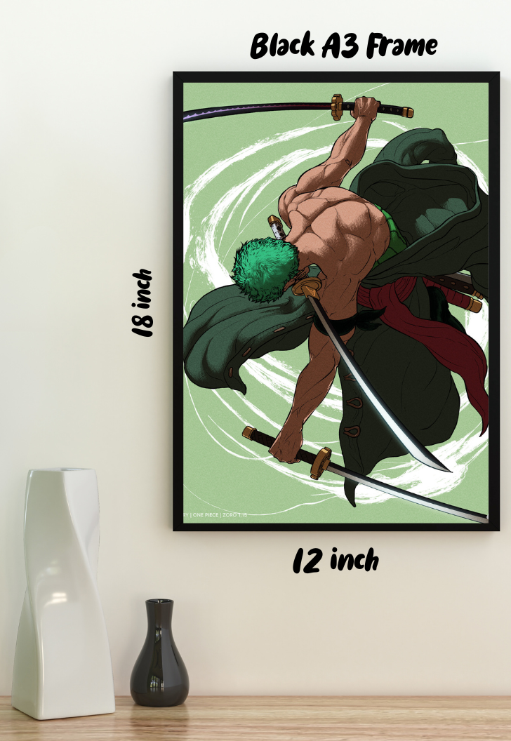 One Piece Zoro Poster