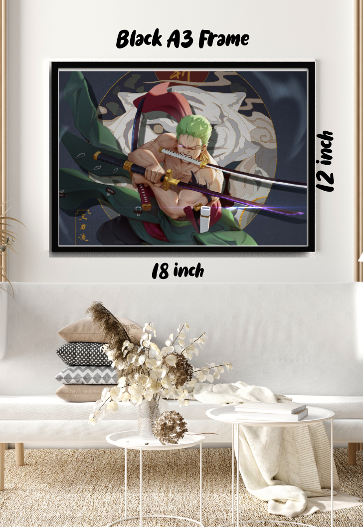 Zoro One Piece Poster