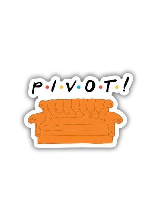 Ross Iconic: PIVOT! Sticker