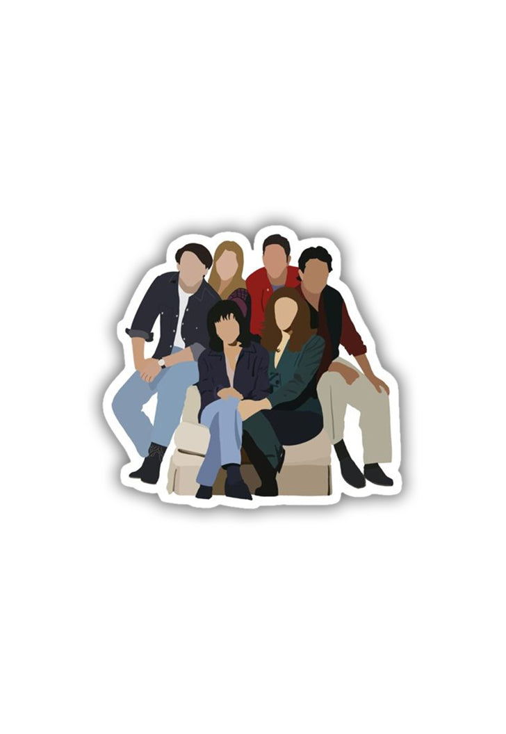 FRIENDS Illustrations Sticker