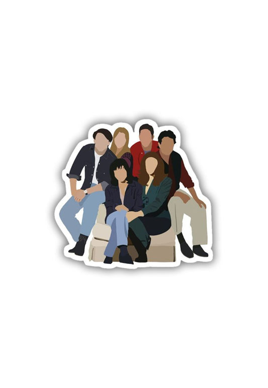 FRIENDS Illustrations Sticker