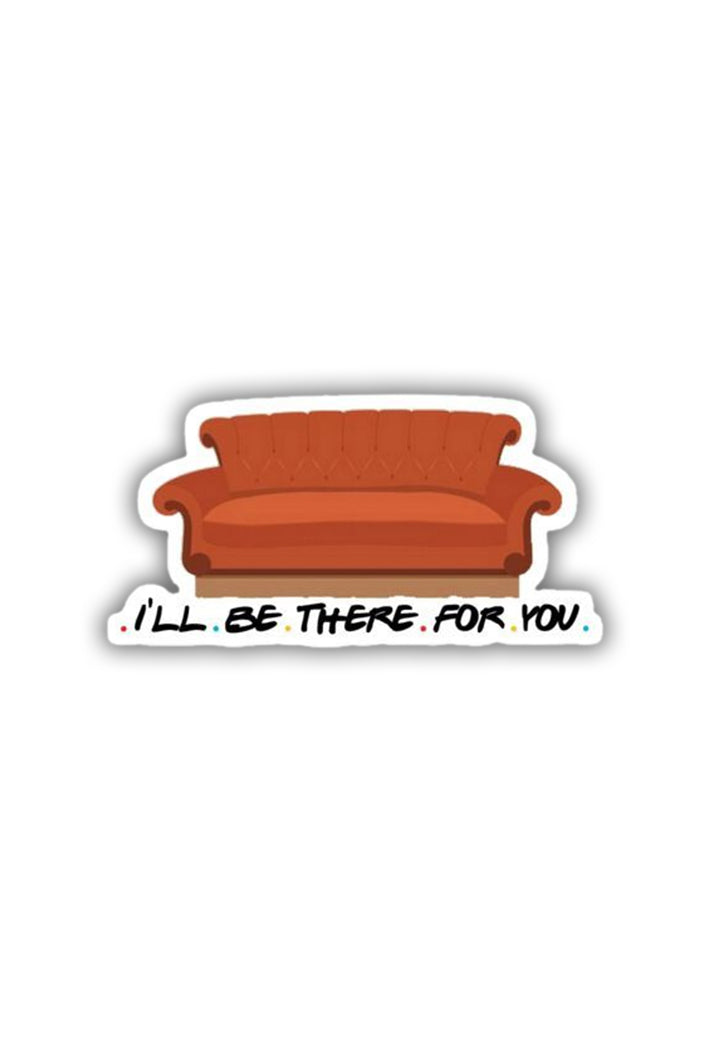 FRIENDS Hangout Couch Sticker