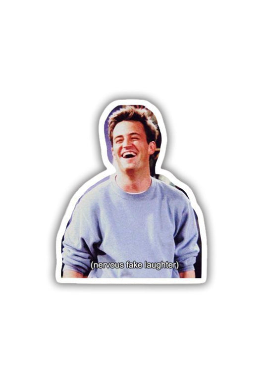 Chandler's Nervous Fake LAughter Sticker