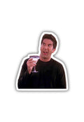 Ross Drinking Sticker