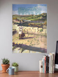 Frieren Teaser Visual Anime Poster