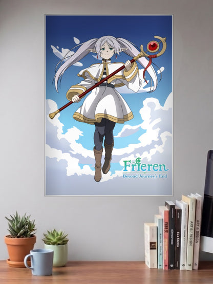 Frieren Official Visual Anime Poster