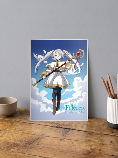 Frieren Official Visual Anime Poster