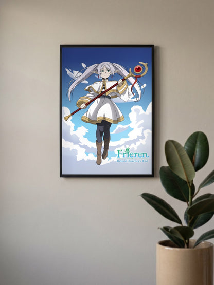 Frieren Official Visual Anime Poster