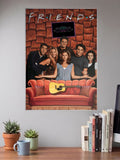 Friends Central Perk Sofa Sitcom Poster
