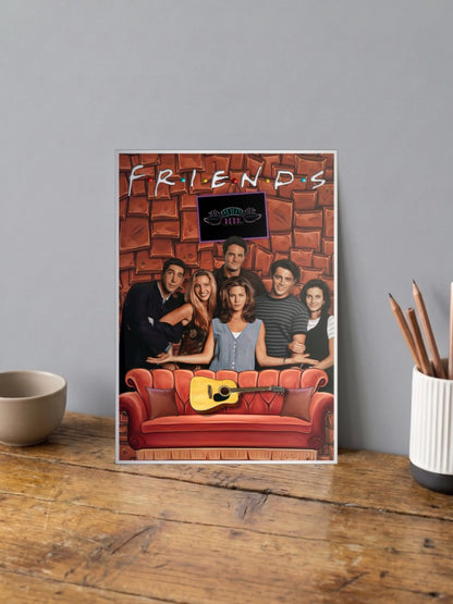 Friends Central Perk Sofa Sitcom Poster