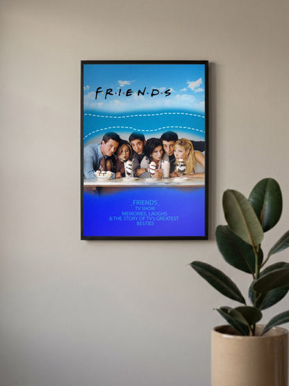 Friends Milkshake Official Sitcom Poster