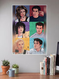 FRIENDS Cartoon Poster