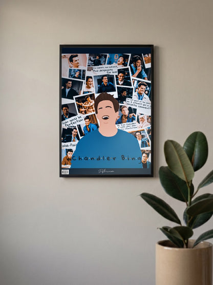 Chandler Bing- Friends Poster
