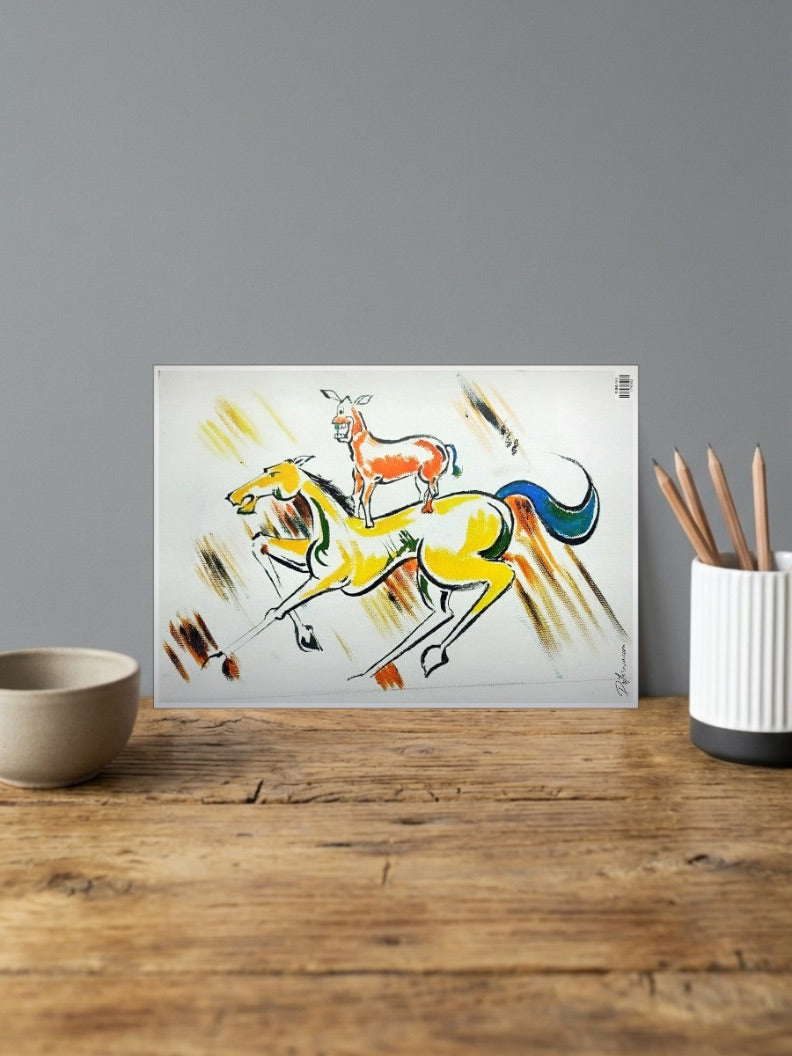 Majnu Bhai Painting Poster