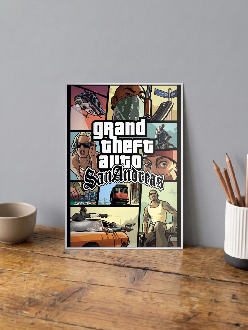 GTA SanAndreas Poster