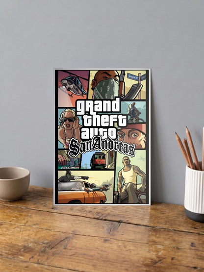 GTA SanAndreas Poster