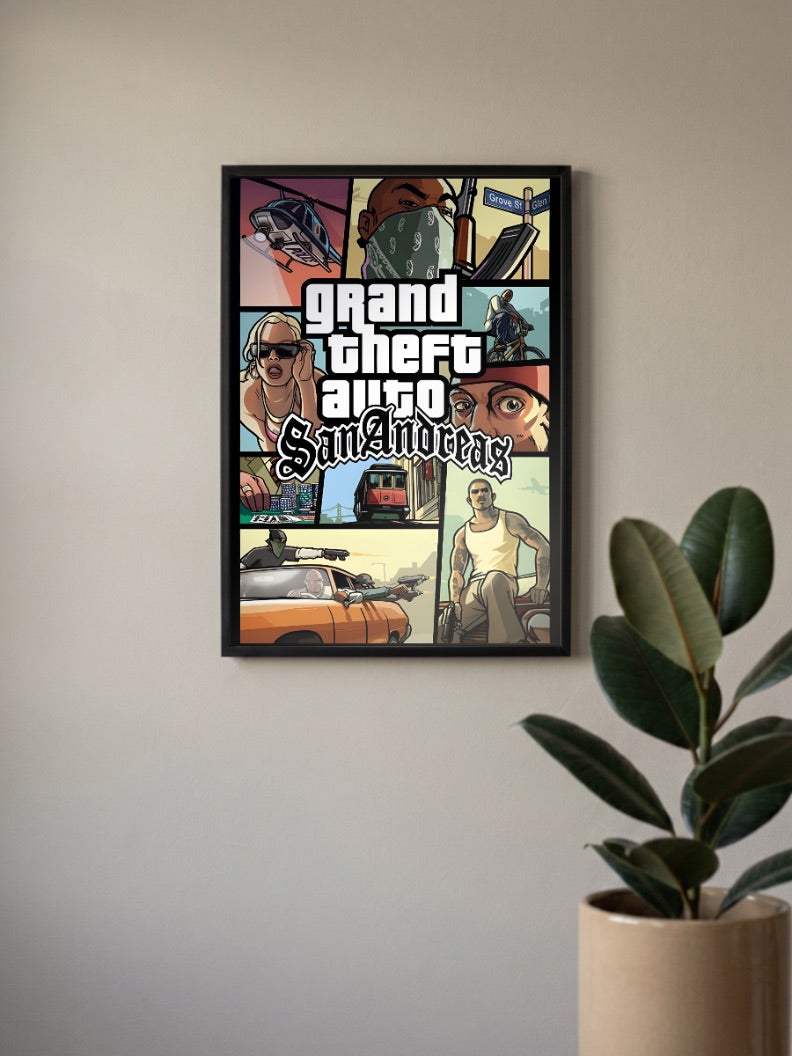 GTA SanAndreas Poster