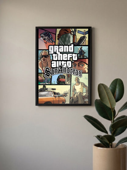 GTA SanAndreas Poster