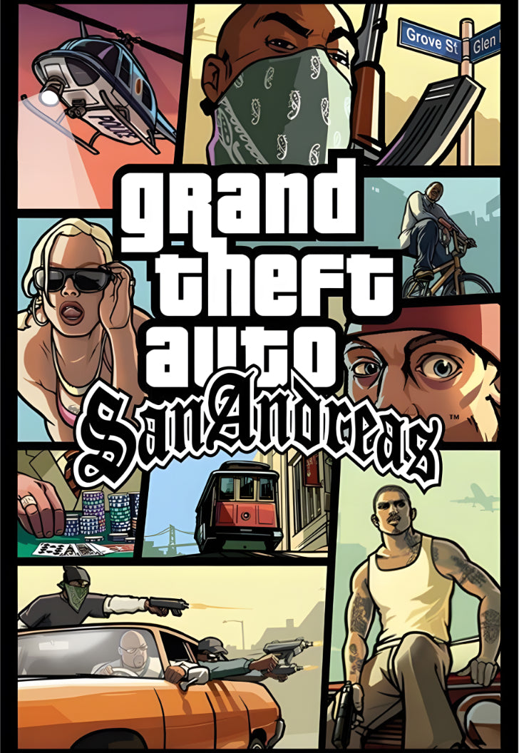 GTA SanAndreas Poster