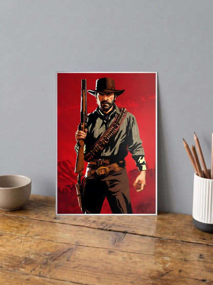 Arthur Morgan Red Dead Redemption 2 Poster