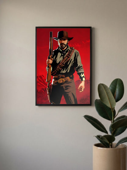 Arthur Morgan Red Dead Redemption 2 Poster