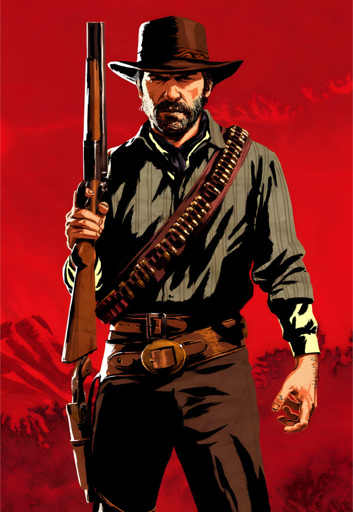 Arthur Morgan Red Dead Redemption 2 Poster – Posterwa